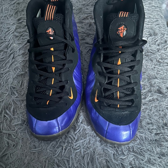 Nike Air Foamposite One Size 11 Phoenix Suns Purple Orange - Picture 5 of 7